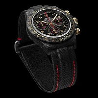 Заказать DiW  Rolex Daytona 40 Mm Avia Black  