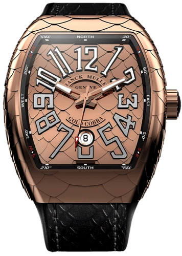 Заказать Franck Muller  Mens Collection Vanguard Cobra  V 45 SC DT GOLD COBRA