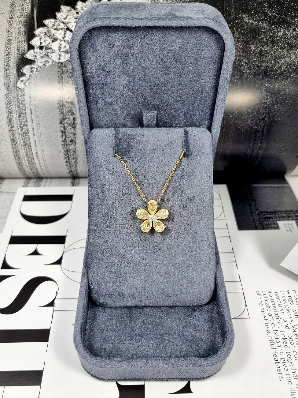 Украшение GIA  Подвеска с бриллиантами 5,32 ct.   