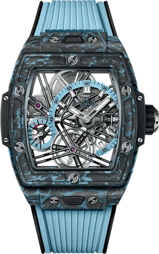 Заказать Hublot  Spirit Of Big Bang Tourbillon Carbon Sky Blue  645.QL.5117.RX