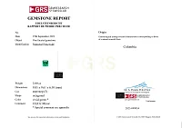 Украшение GRS GemResearch Swisslab  Кольцо с Изумрудом 3,99 ct. "Muzo Green" Colombia   