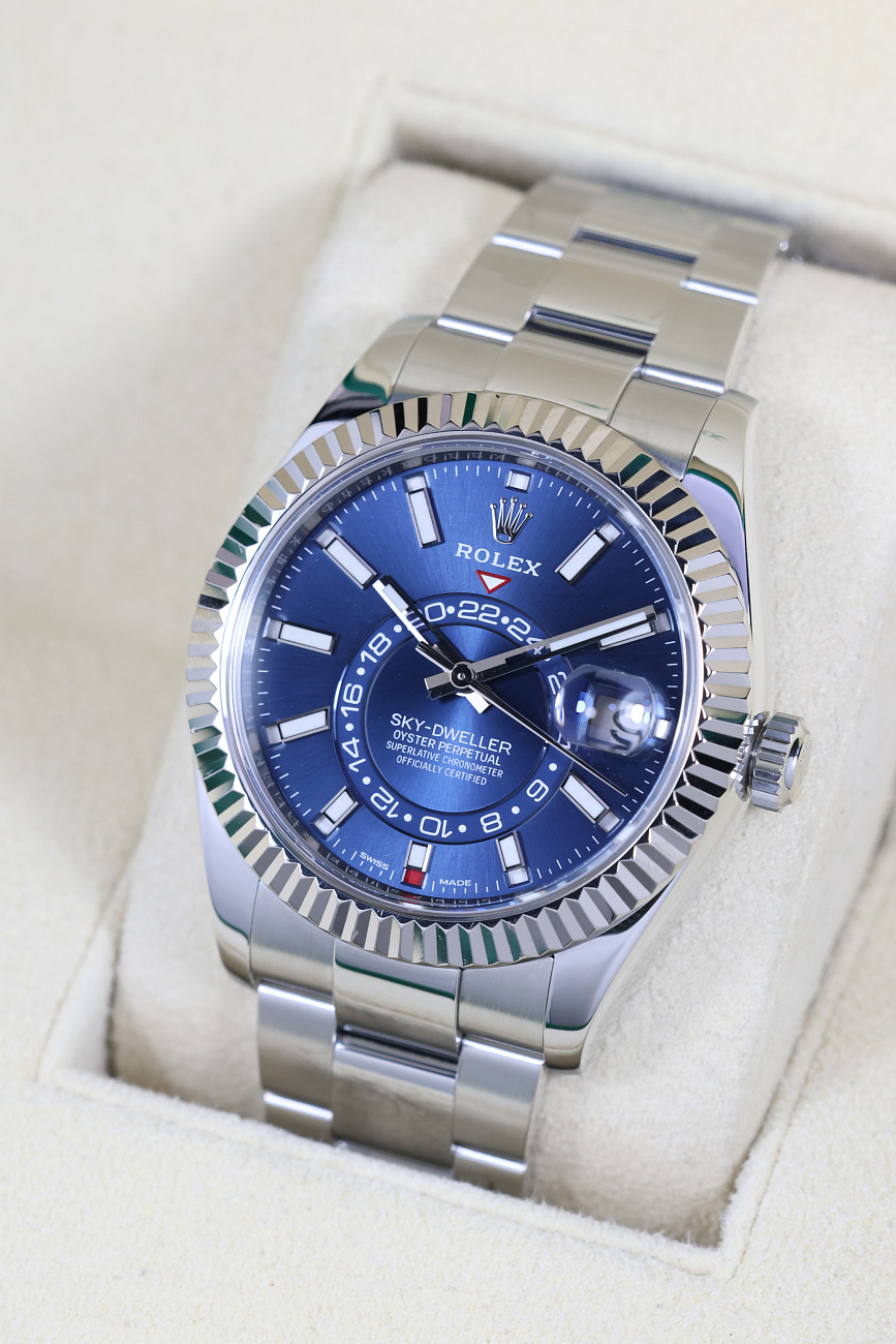 Часы Rolex  Sky-Dweller Steel Blue Dial  326934