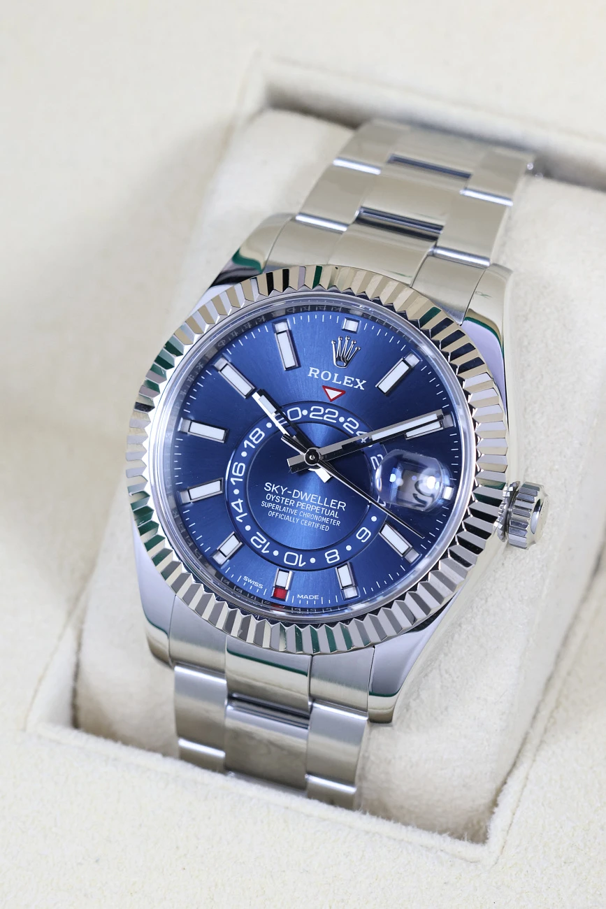 Часы Rolex  Sky-Dweller Steel Blue Dial  326934
