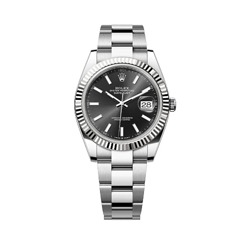 Часы Rolex  Datejust 41Mm Black Dial Oyster Bracelet  126334