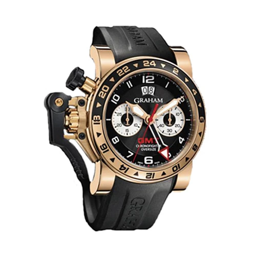 Часы Graham  Chronofighter Oversize Big Date Gmt  2OVGR.B21A.K10B