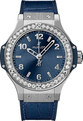 Заказать Hublot  Big Bang Steel Blue Diamonds 38 Mm  361.SX.7170.LR.1204