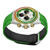 Заказать DiW  Rolex Daytona 40 Mm Rainbow Wild Green  
