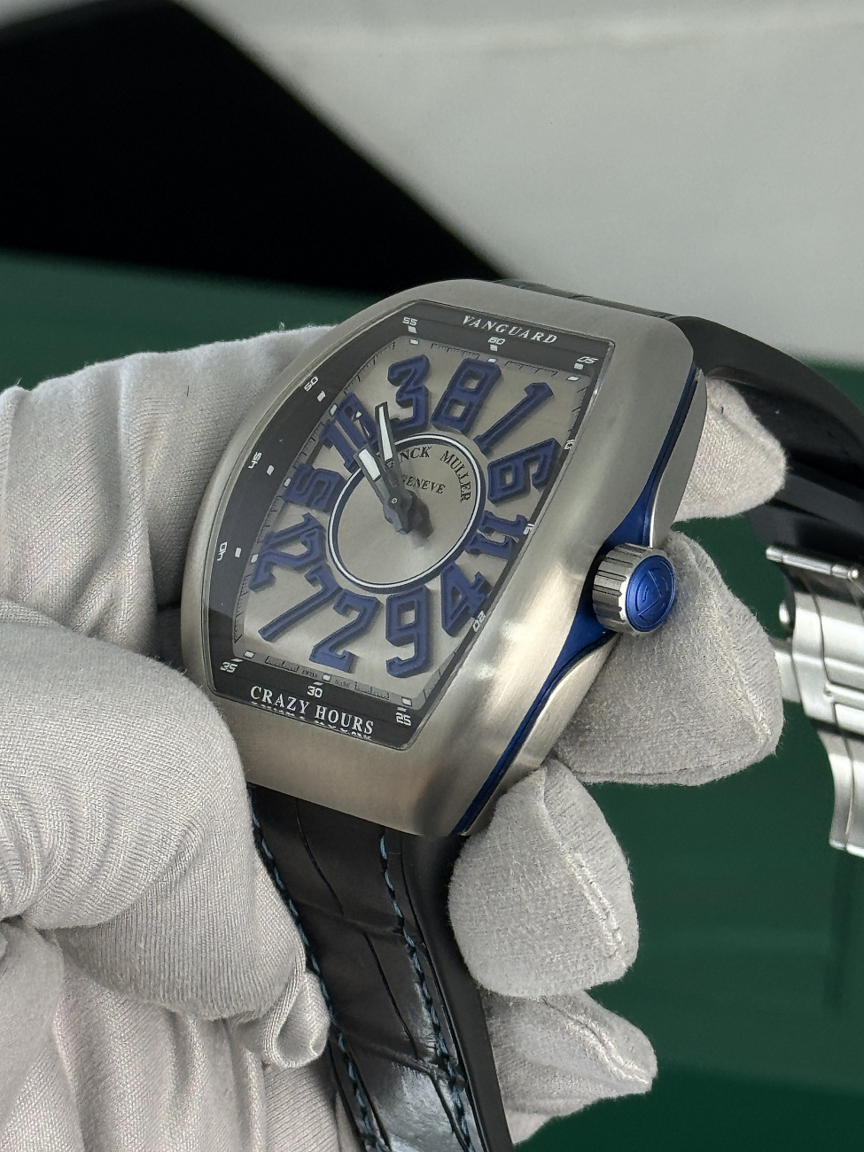 Часы Franck Muller  Vanguard Yachting Crazy Hours  V 45 CH BR (BL)