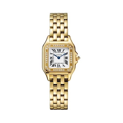 Часы Cartier  Panthere Yellow Gold Diamonds Small  WJPN0048