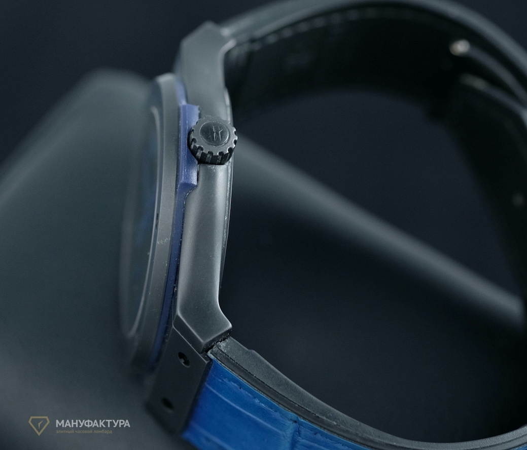 Часы Hublot  Fusion All Black Blue  511.CI.1190.GR.ABB10