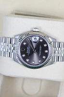 Часы Rolex  Datejust 31mm Grey Dial Diamond Index  278274-0028