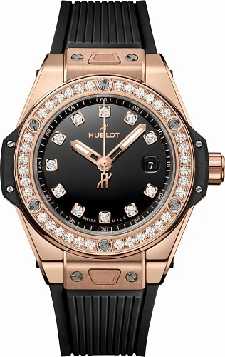 Заказать Hublot  Big Bang One Click King Gold Diamonds  485.OX.1280.RX.1204
