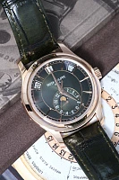 Часы Patek Philippe  Annual Calendar Rose Gold Olive Green  5205R-011
