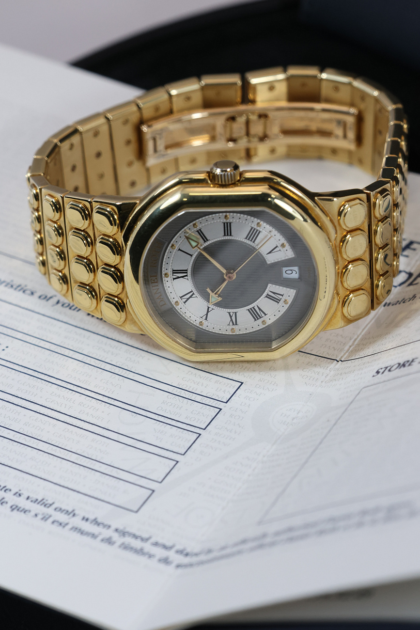 Часы Daniel Roth  LE SENTIER YELLOW GOLD  S177