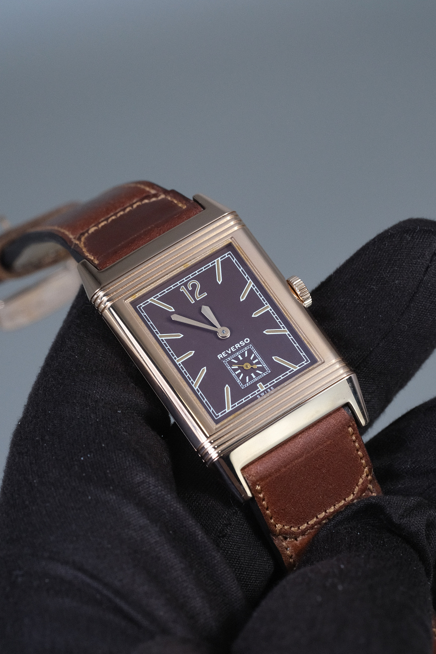 Часы Jaeger-LeCoultre  Grande Reverso Rose Gold Watch Ultra Thin  277.2.22 