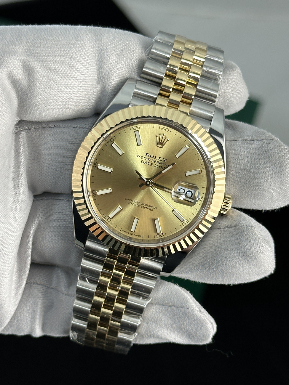 Часы Rolex  Oyster Perpetual Datejust Ii 41 Mm Steel And Yellow Gold  126333