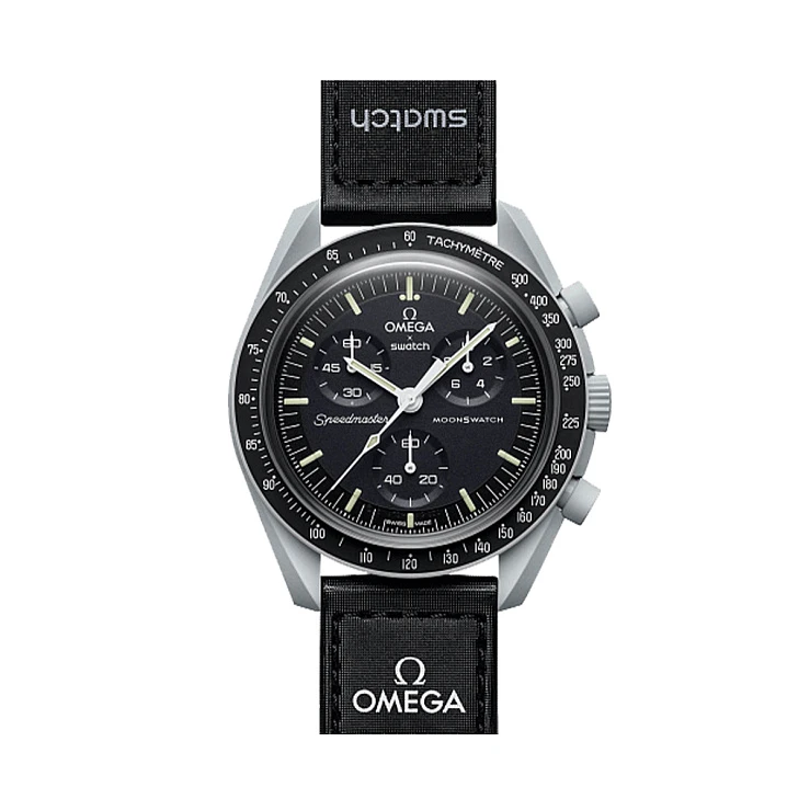 Часы Omega  X Swatch Moonswatch Bioceramic Mission To Moon  SO33M100