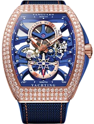 Franck Muller Mens Collection Vanguard Yachting Anchor Skeleton Classic