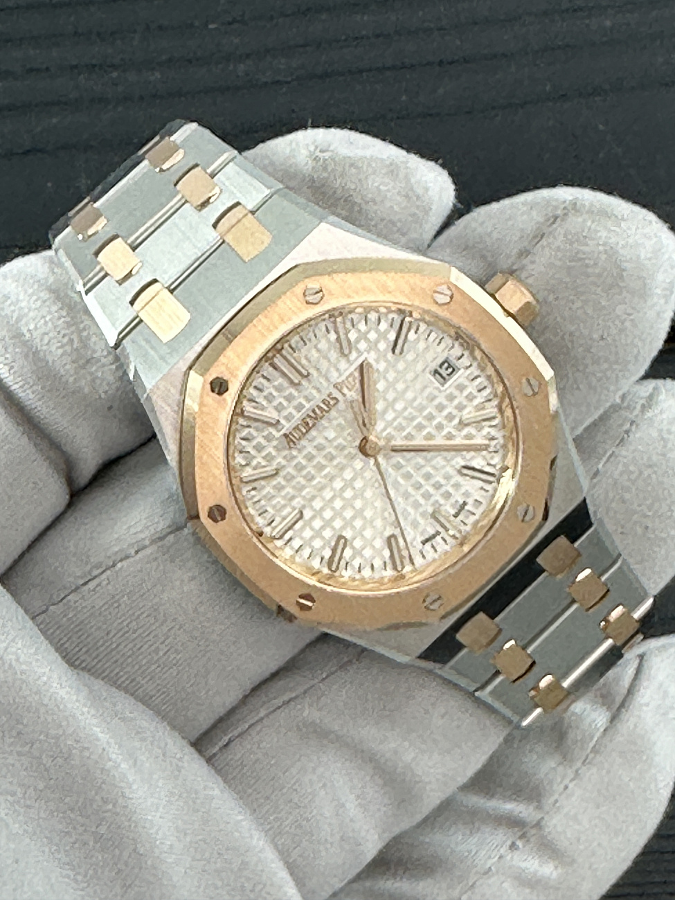 Часы Audemars Piguet  Royal Oak 34Mm Steel And Yellow Gold  77350SR.OO.1261SR.01