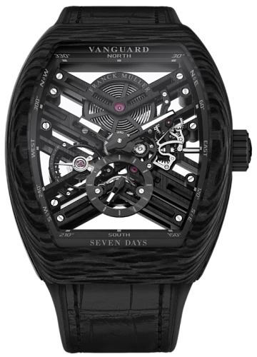 Заказать Franck Muller  Mens Collection Vanguard Skeleton  V 45 S6 SQT Carbon