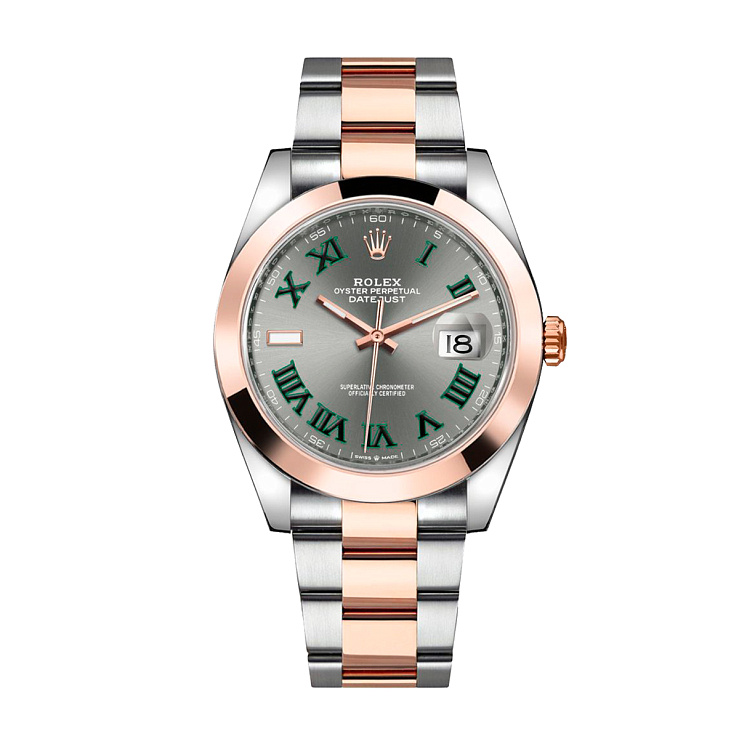 Часы Rolex  Oyster Perpetual Datejust Ii Oystersteel And Everose Gold Wimbledon Dial  126301