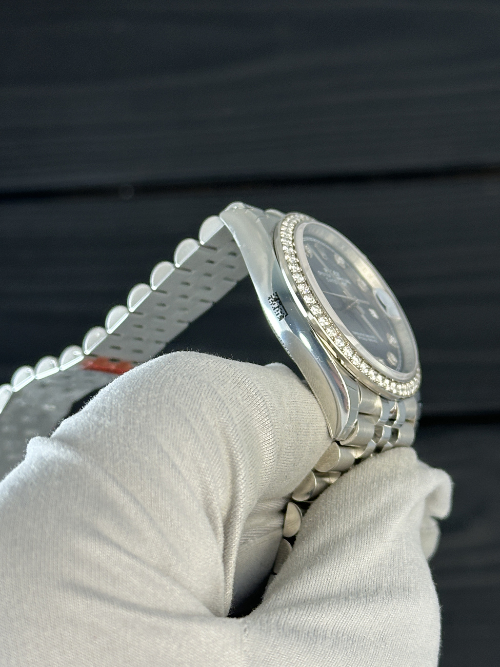 Часы Rolex  Oyster Perpetual Datejust 36 Diamonds Bezel Blue Dial  126284RBR