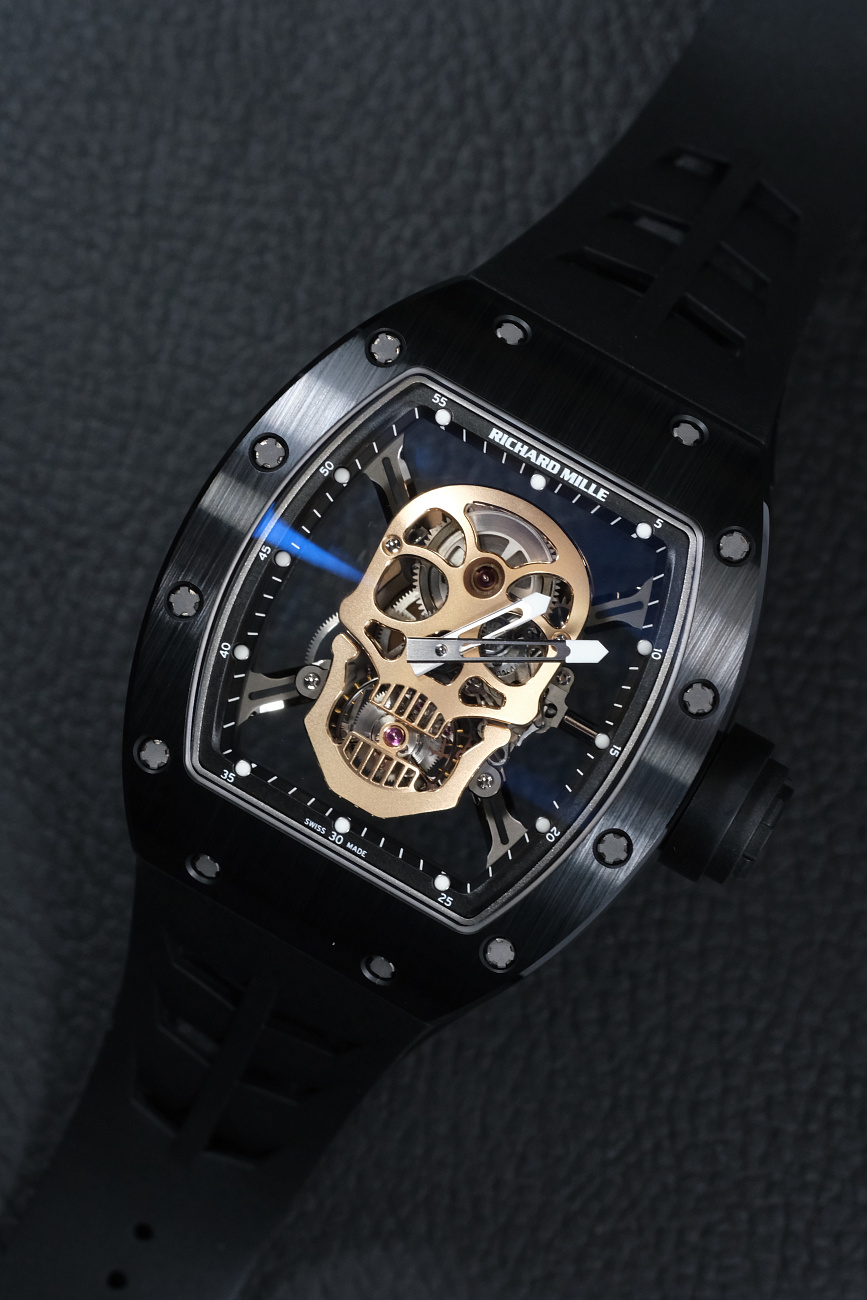 Часы Richard Mille  52-01 'Skull' Black Ceramic Limited Edition Of 30  RM 52-01