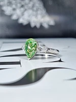 Украшение GIA  Кольцо с бриллиантом 3,21 ct. FLGY/VS2   