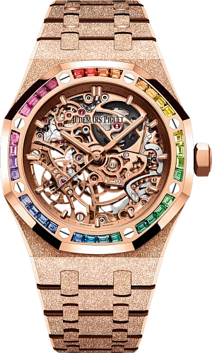 Заказать Audemars Piguet  Royal Oak Frosted Gold Double Balance Wheel Openworked  15468OR.YG.1259OR.01-B