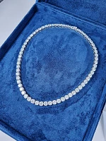 Украшение GIA  Diamond Tennis Necklace 65,48 сt. G/VS2  (3 Excellent)   