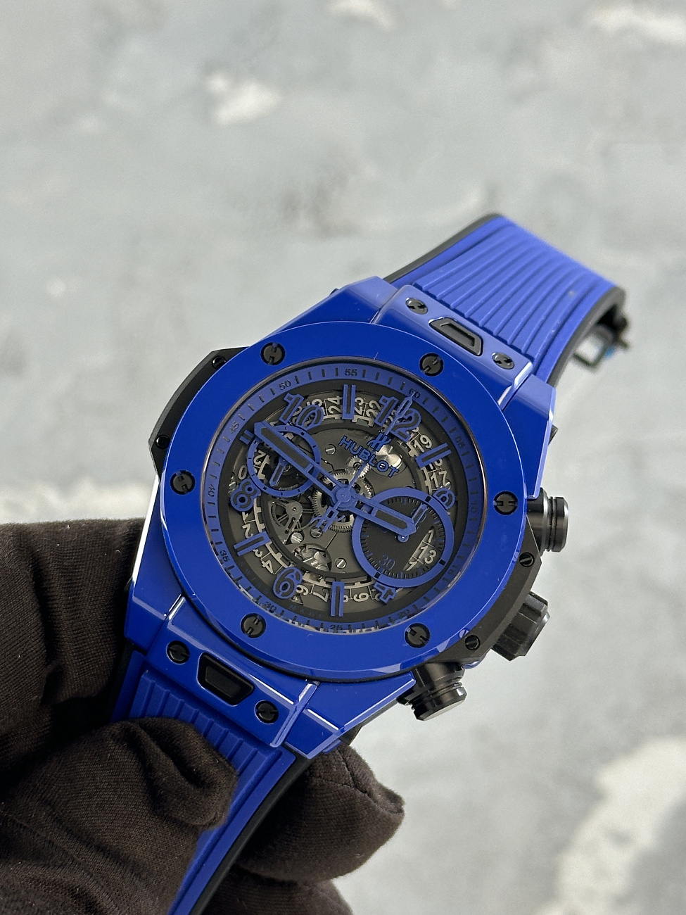 Часы Hublot  Big Bang Unico Blue Magic Limited Edition  411.ES.5119.RX