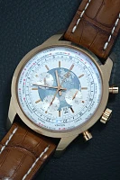 Часы Breitling  Transocean Chronograph Unitime 46 Mm Rose Gold  RB0510U0/A733