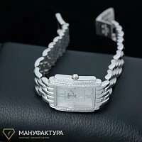 Часы Patek Philippe  Gondolo Quartz White Gold &amp; Diamonds  4825/101G-001