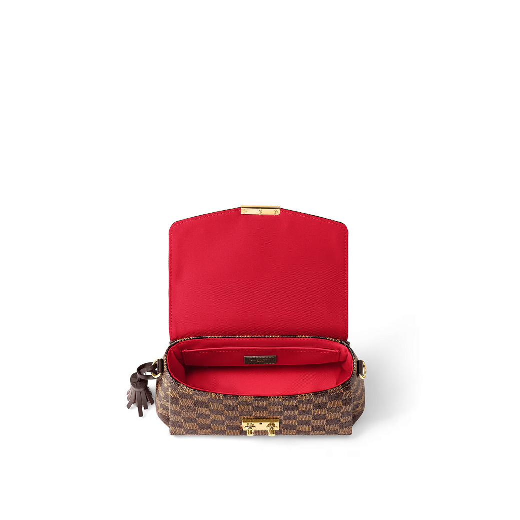 Часы Louis Vuitton  Сумка Croisette Канва Damier Ebene  N53000