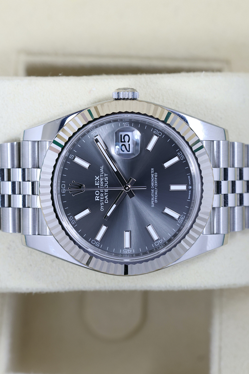 Часы Rolex  Datejust 41 mm Dark Rhodium  126334
