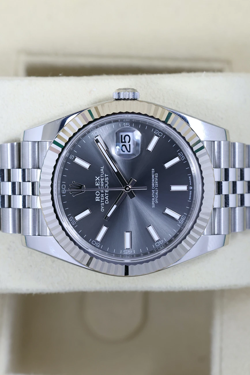 Часы Rolex  Datejust 41 mm Dark Rhodium  126334