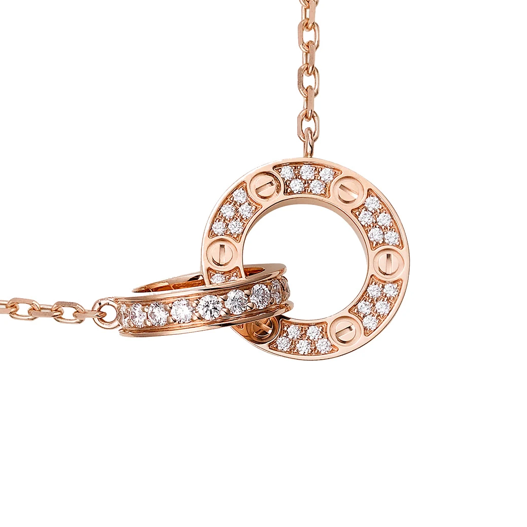 Украшение Cartier  Love Necklace, Paved B7224528  B7224528 