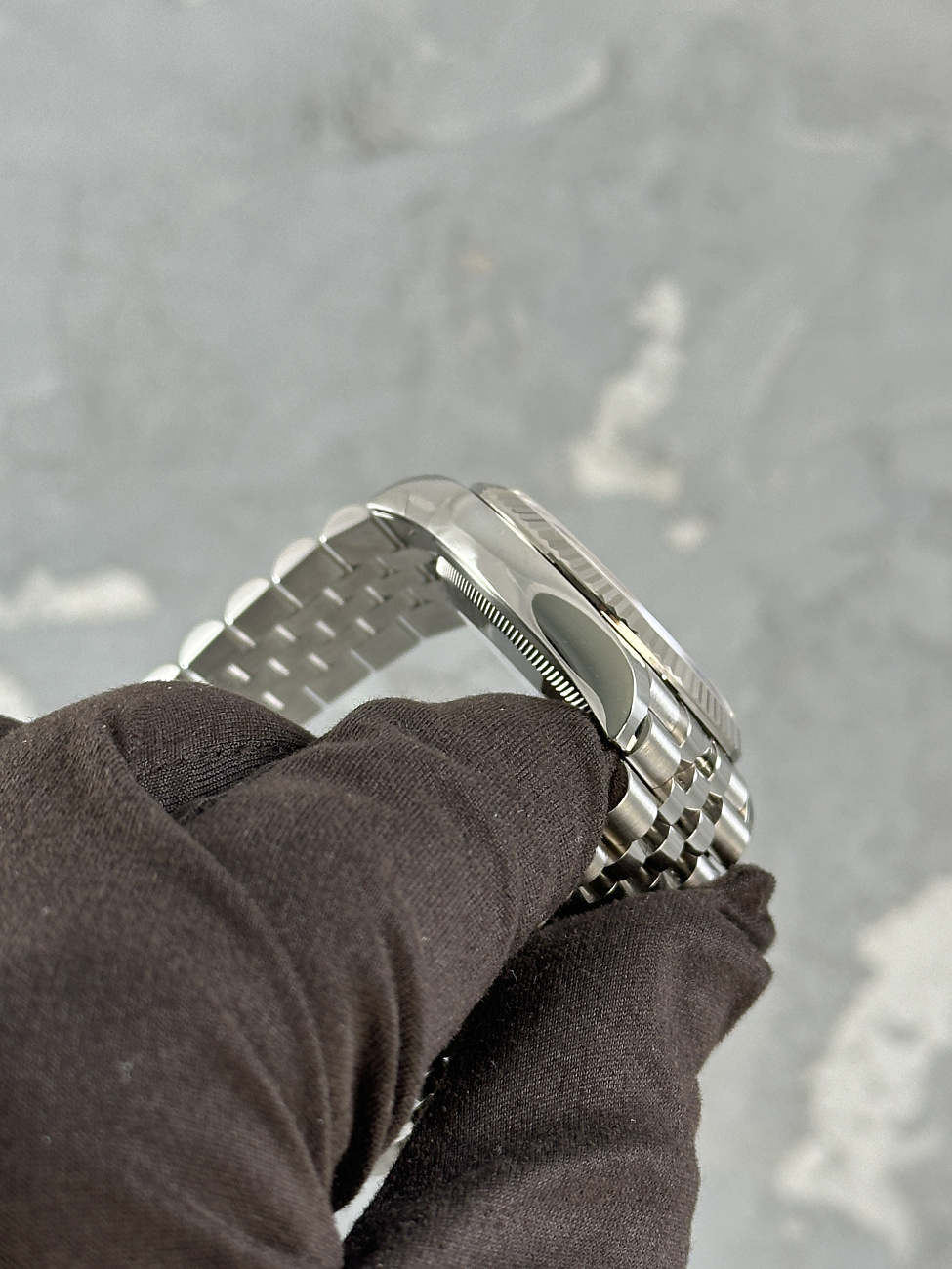 Часы Rolex  Datejust 36Mm Blue Motif Dial Diamond Index  126234