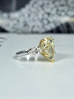 Украшение GIA  Кольцо с бриллиантом 5,03 ct. U To V/VS1   
