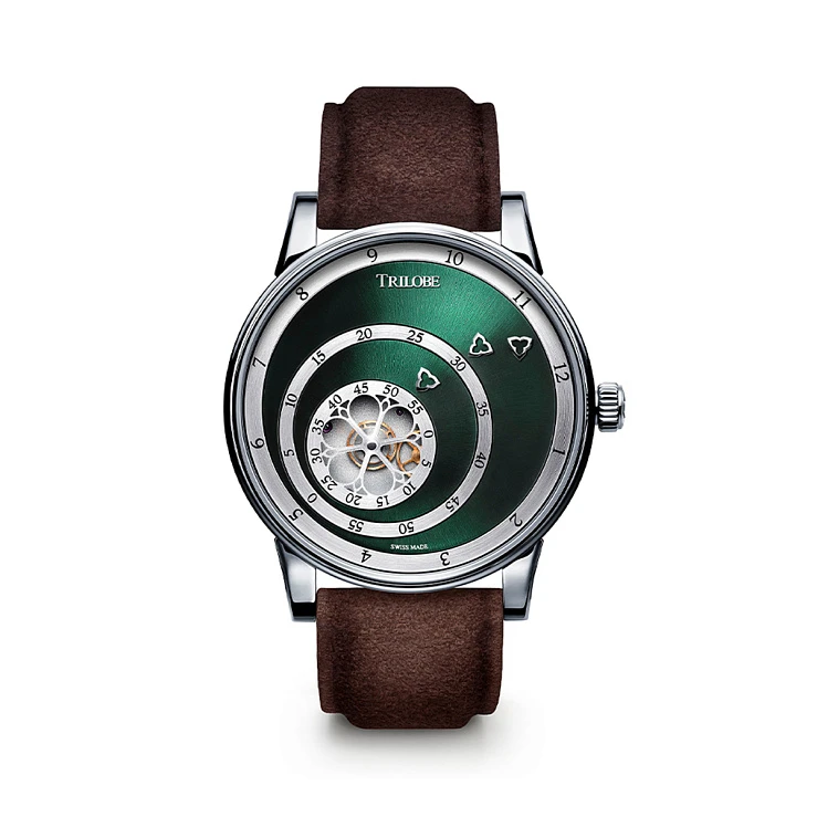 Часы Trilobe  Les Matinaux, Vert Soleillé  LM05VS
