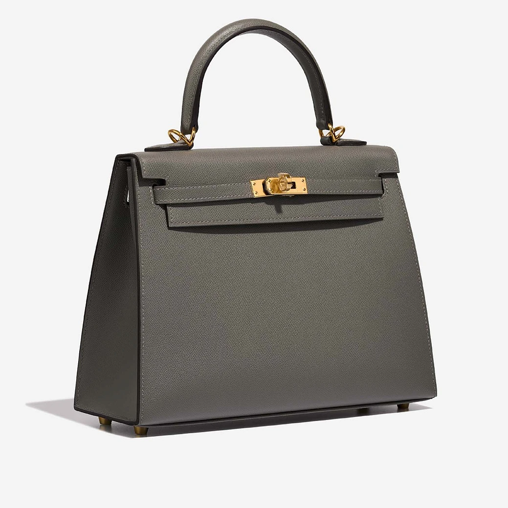 Сумки и аксессуары Hermes  Hermes Epsom Kelly Sellier 25 Vert Amande  K25
