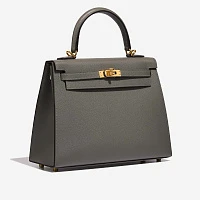 Сумки и аксессуары Hermes  Hermes Epsom Kelly Sellier 25 Vert Amande  K25