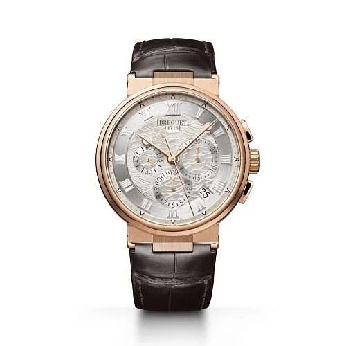 Часы Breguet  Marine Chronograph Rose Gold  5527BR/12/5WV