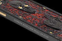 Кастомный Телефон Designa Individual  Carbon Boss Lava Skull  