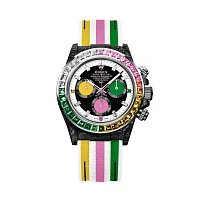 Заказать DiW  Rolex Daytona 40 Mm Rainbow Candy  