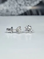 Украшение GIA  Серьги 1,11/1,11 ct. K/VS2 (3 Excellent) Round Diamonds   