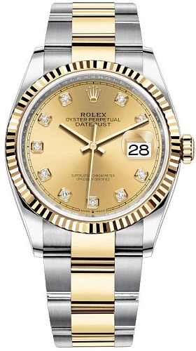 Часы Rolex  Datejust 36 Oyster  m126233-0018