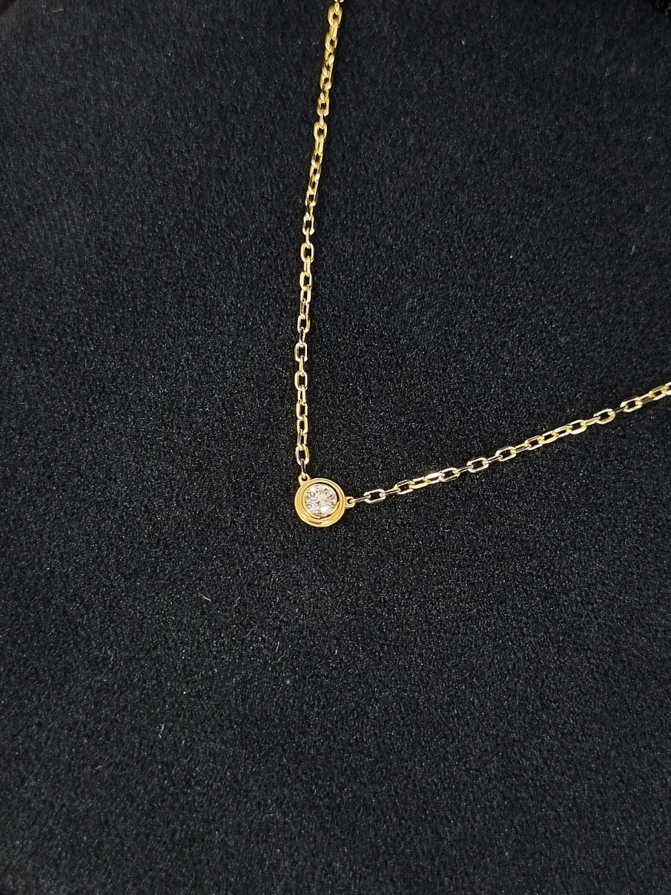 Украшение Cartier  D'amour Necklace, Small Model, Yg  B7215800 