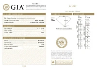 Украшение GIA  Серьги 0,77/0,77 ct. E-F/VS2 "Heart Diamonds"   