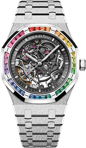 Заказать Audemars Piguet  Royal Oak Frosted Gold Double Balance Wheel Openworked  15412BC.YG.1224BC.03-B